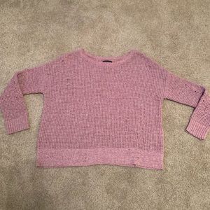 American Eagle outfitters pink sweater